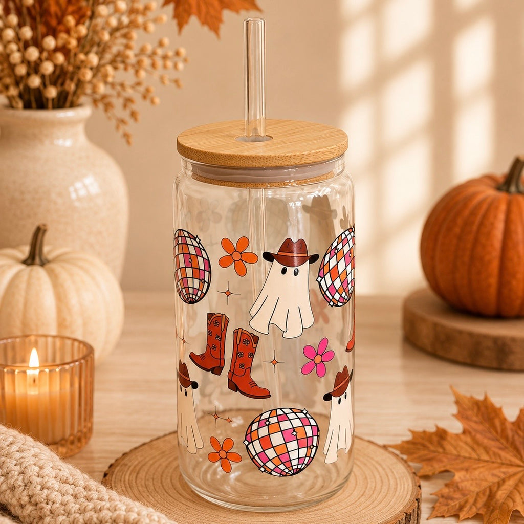 Western Ghost Glass Cup