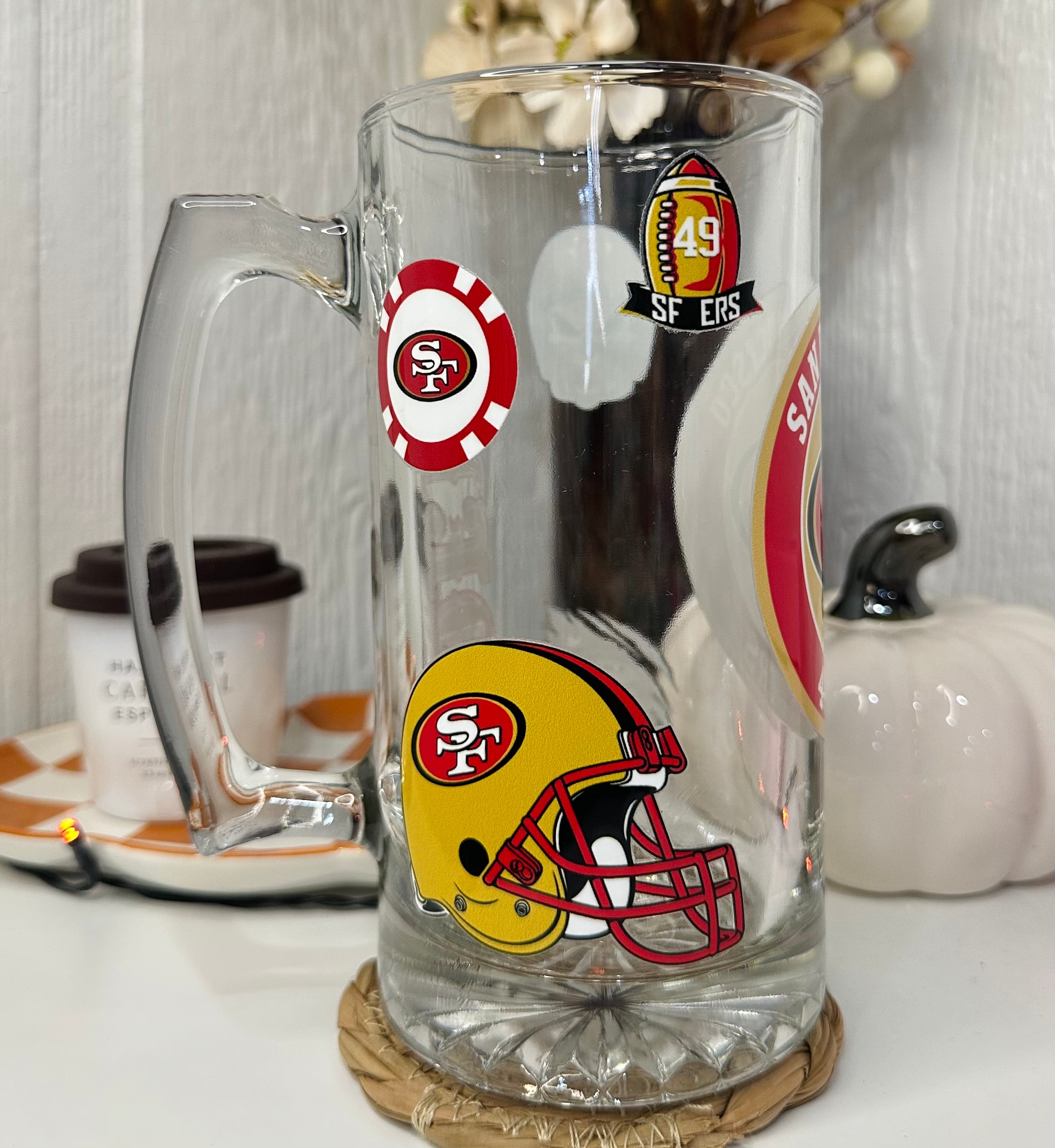 San Francisco Football Beer Mug