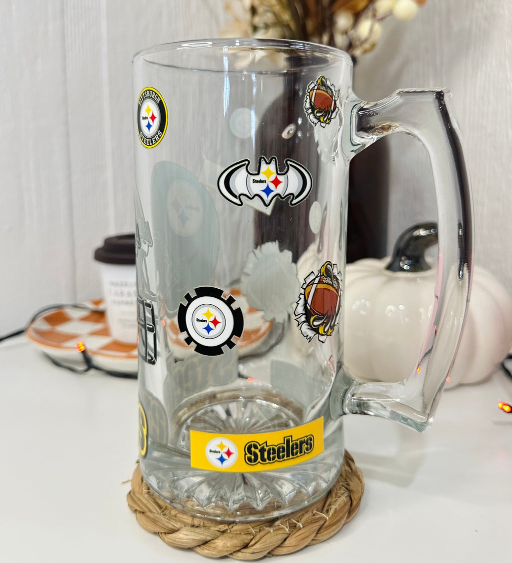 Pittsburgh Football Beer Mug