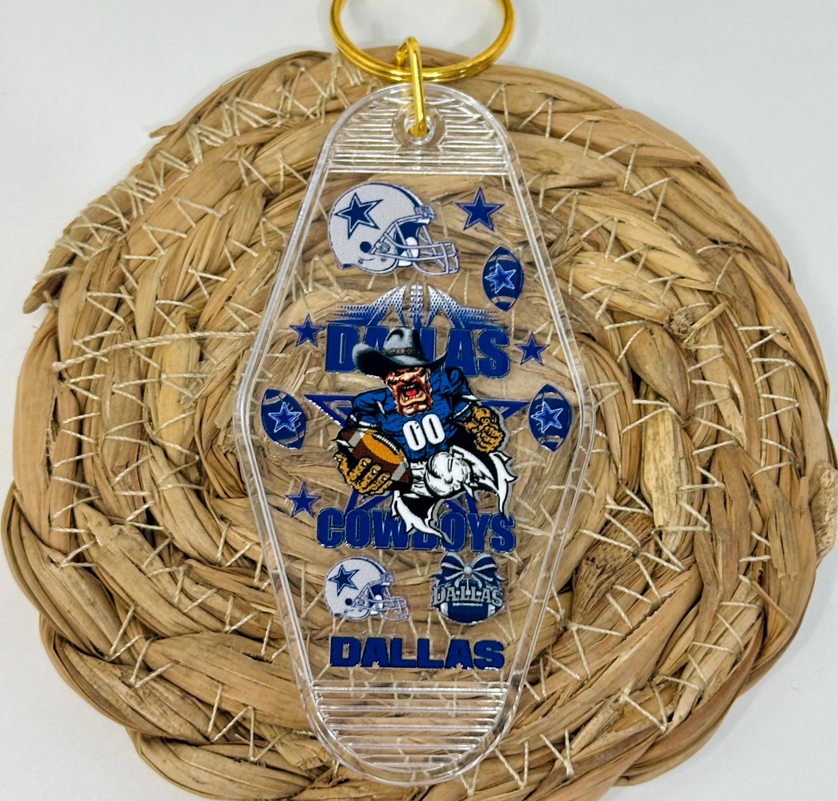 Dallas Football Acrylic Keychains