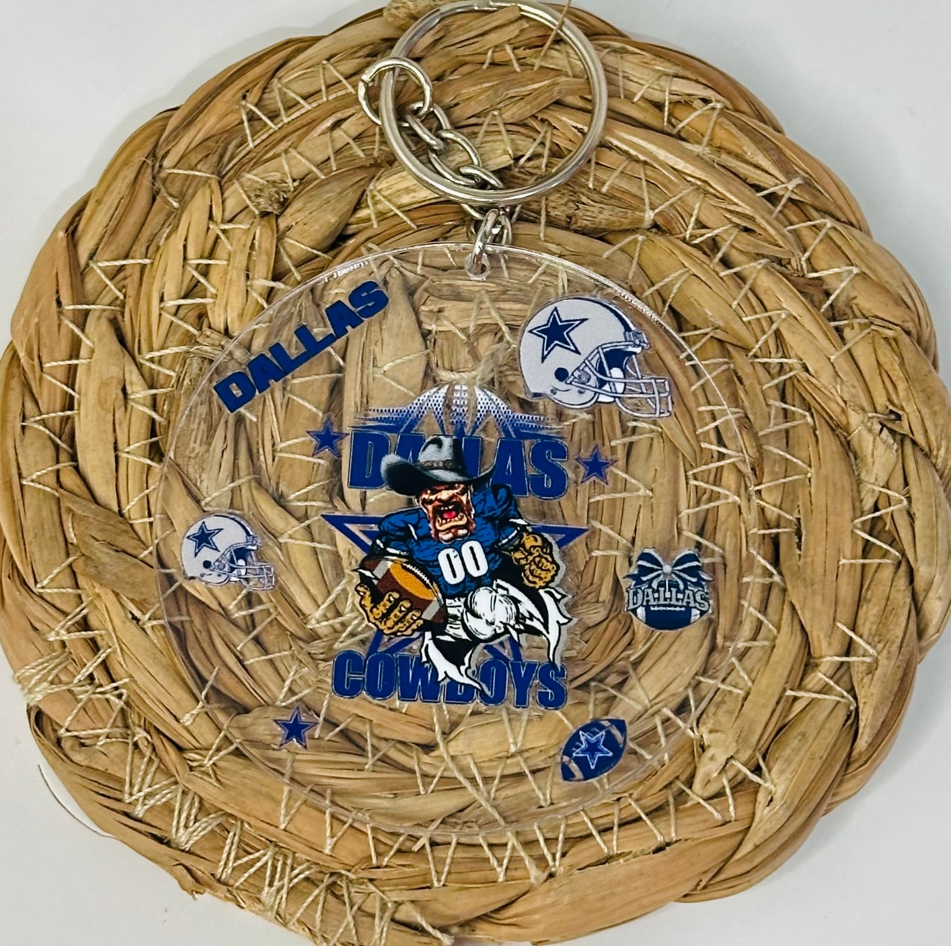 Dallas Football Acrylic Keychains