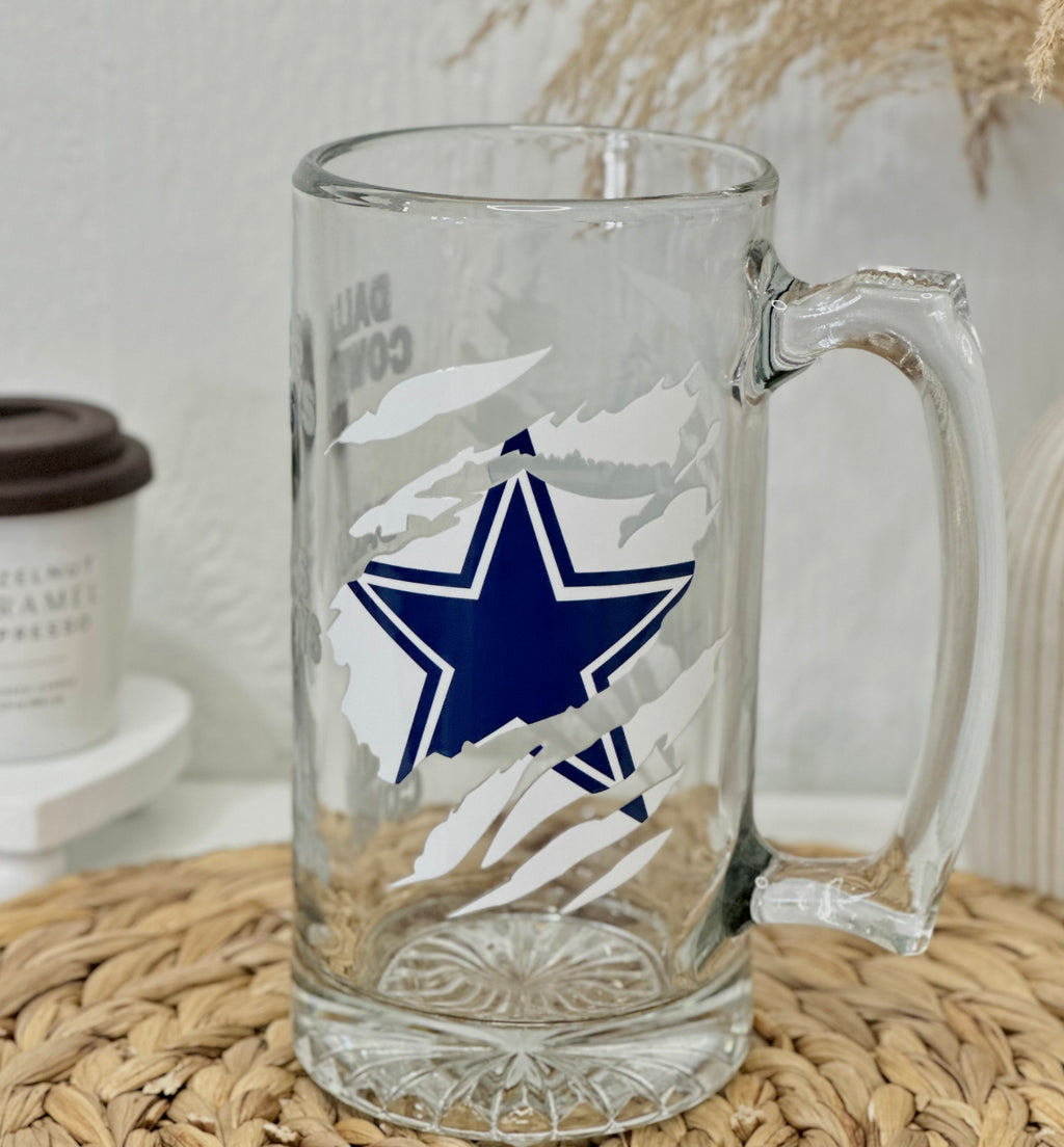 Dallas Football Beer Mug