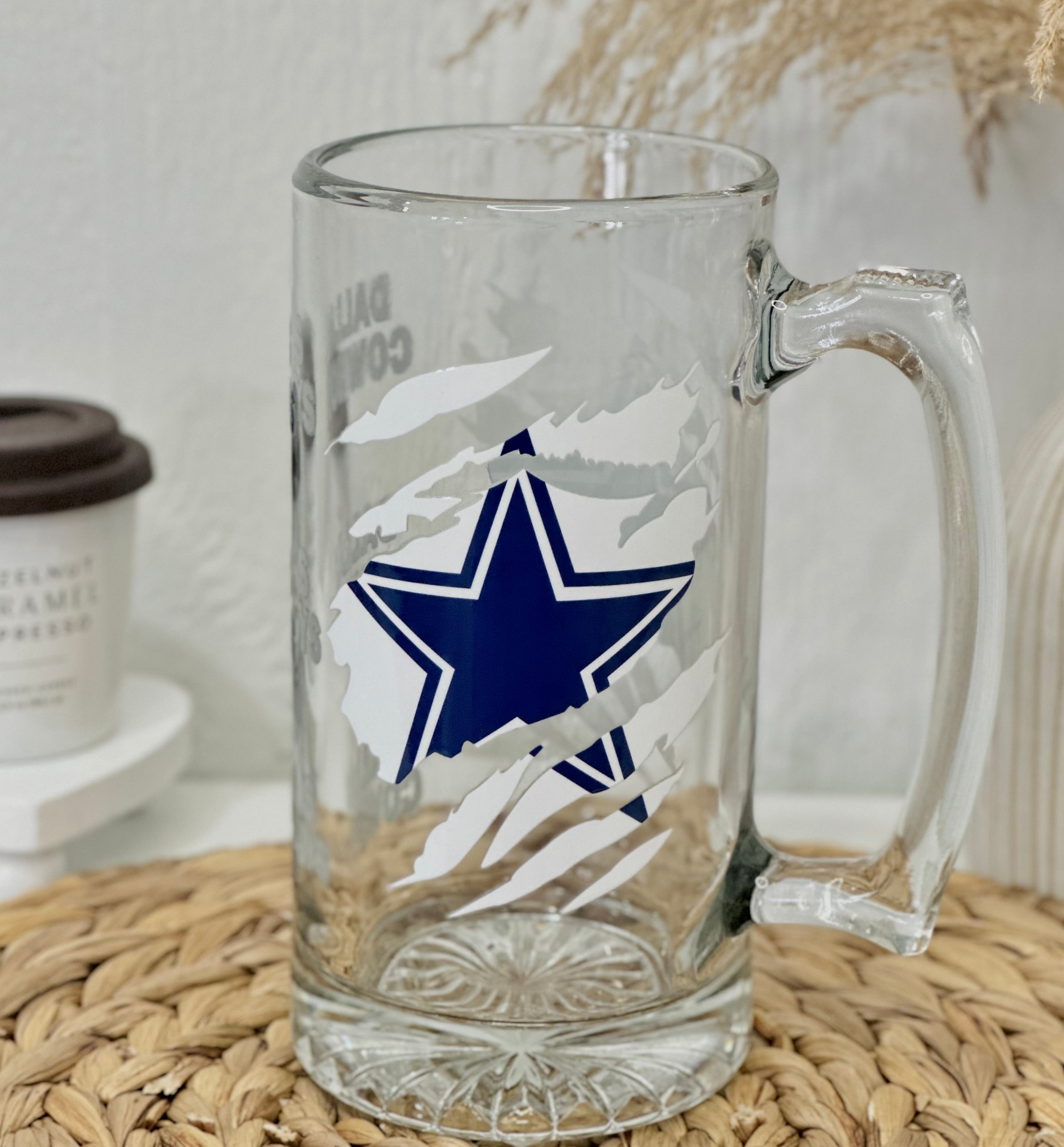 Dallas Football Beer Mug