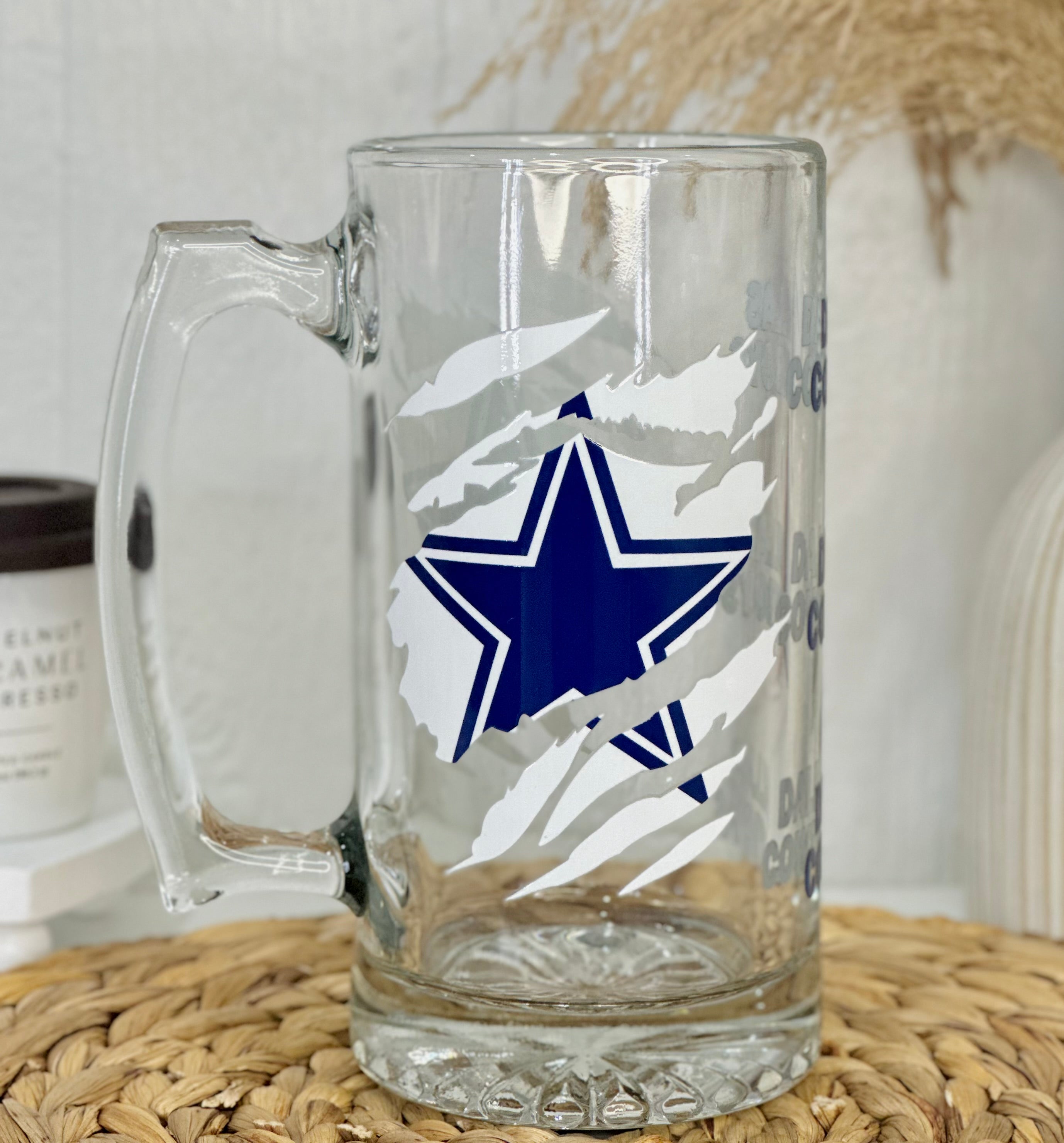 Dallas Football Beer Mug