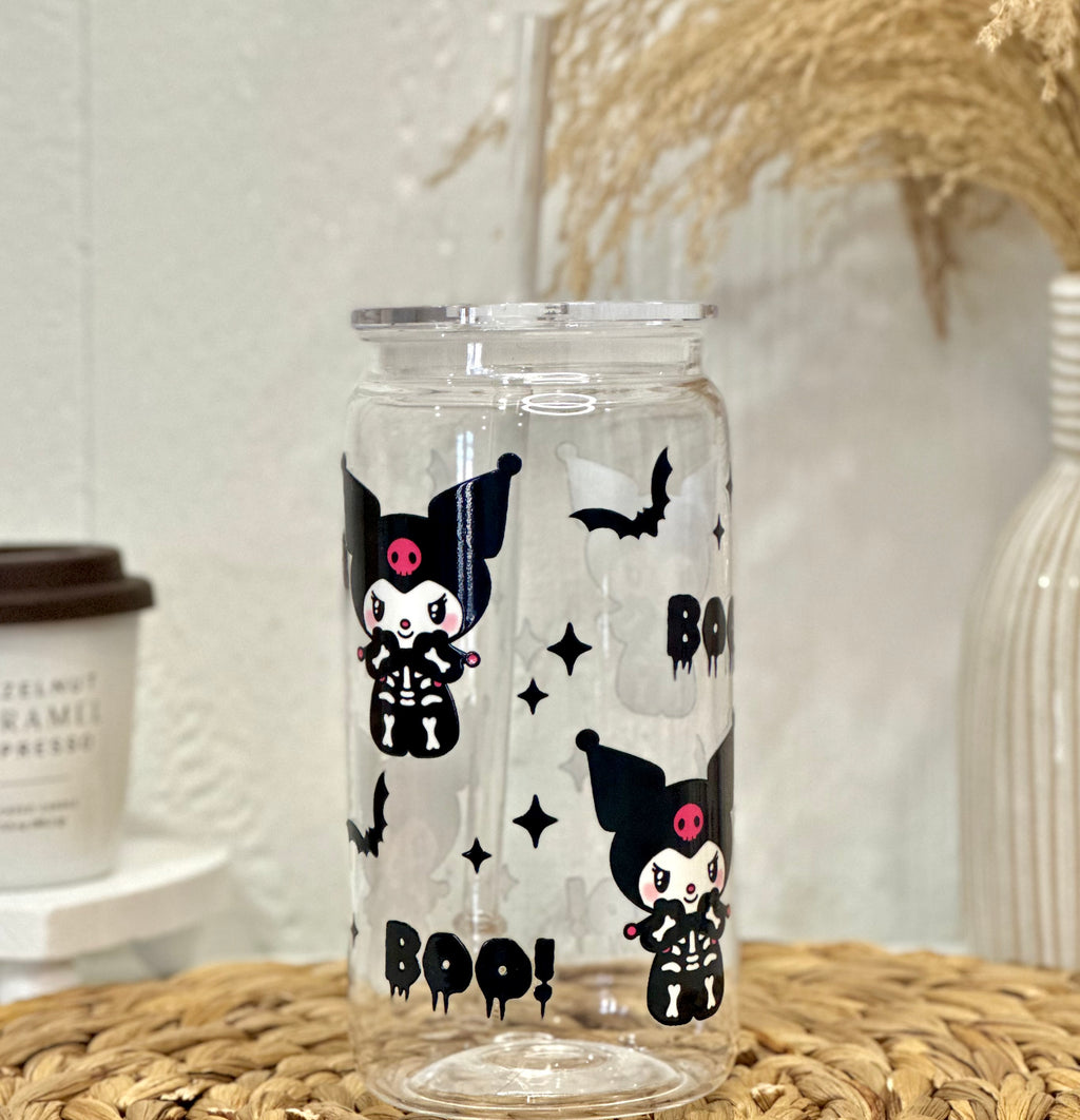 Kuro Skeleton Acrylic Plastic Cup