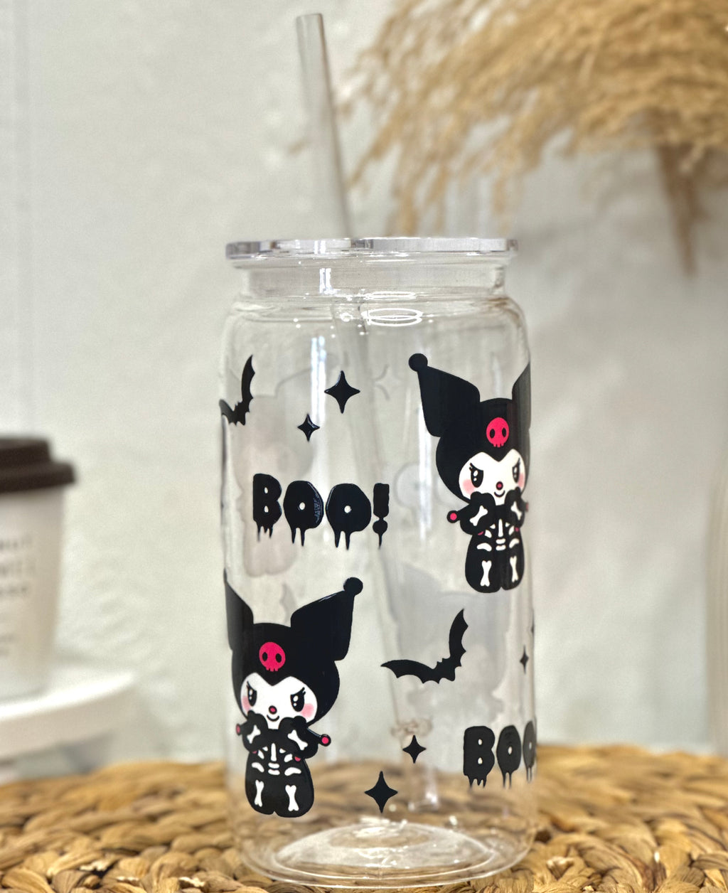 Kuro Skeleton Acrylic Plastic Cup