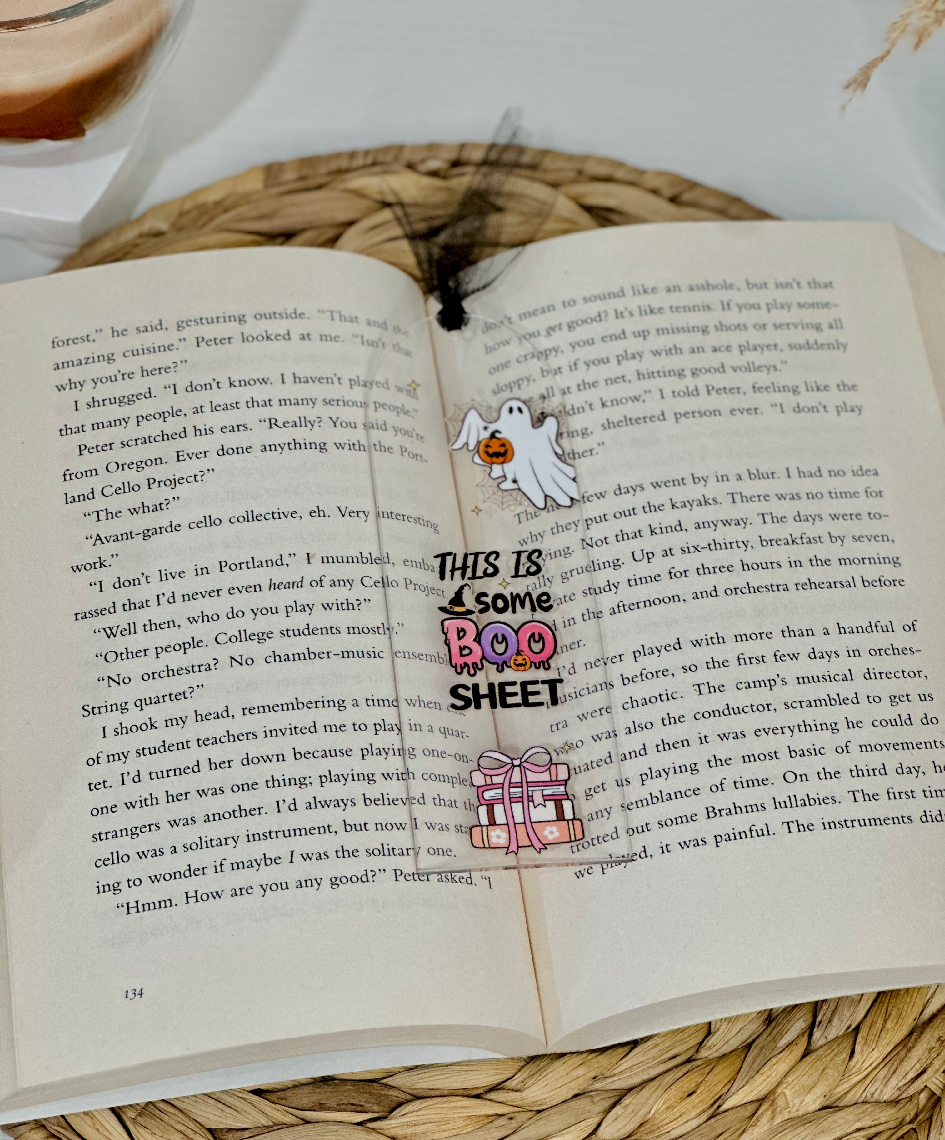 Boo Sheet Ghost Bookmark