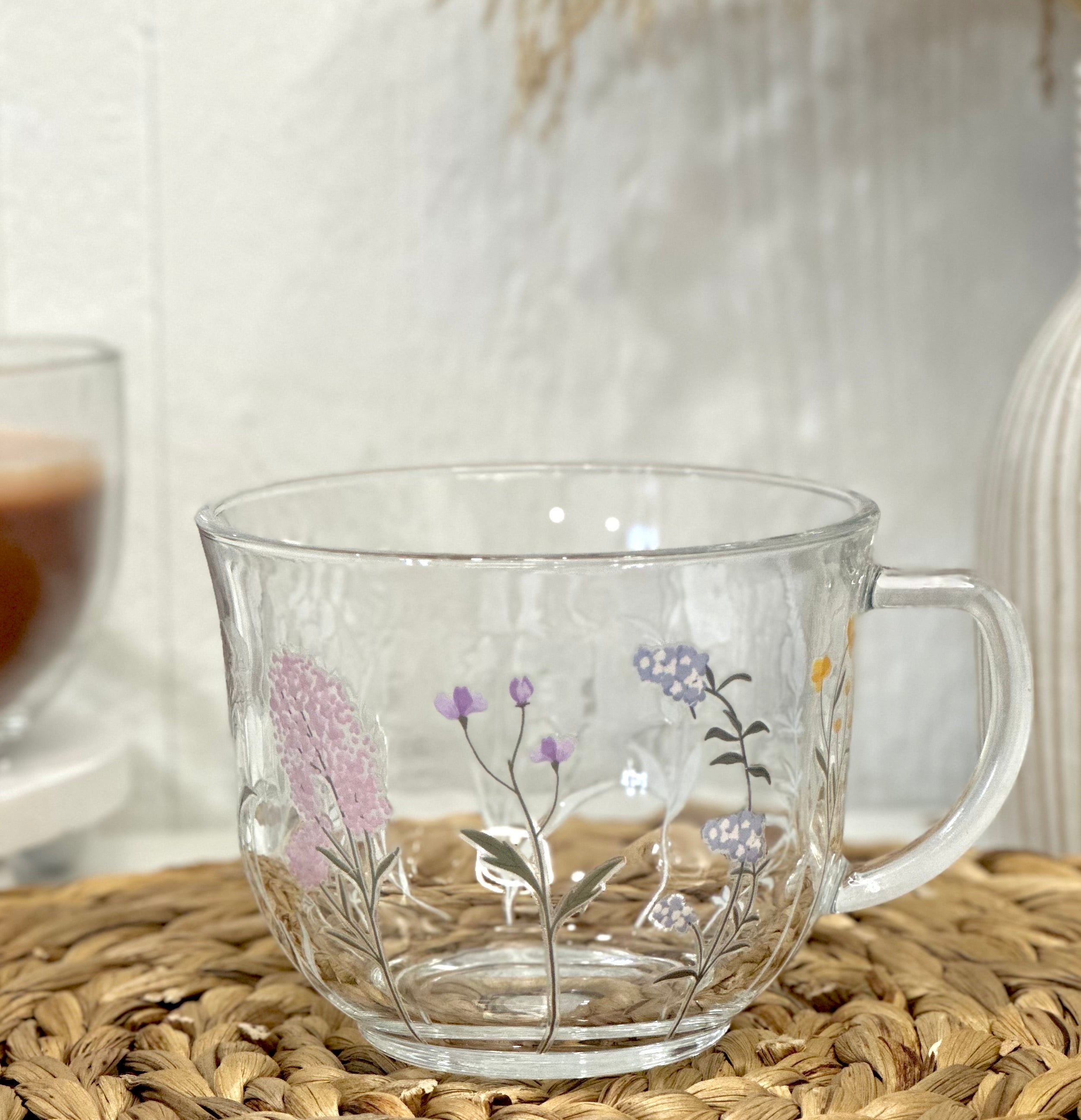 Colorful Vintage Floral Coffee Mug