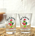 Christmas Green Furred Creature Shot Glass