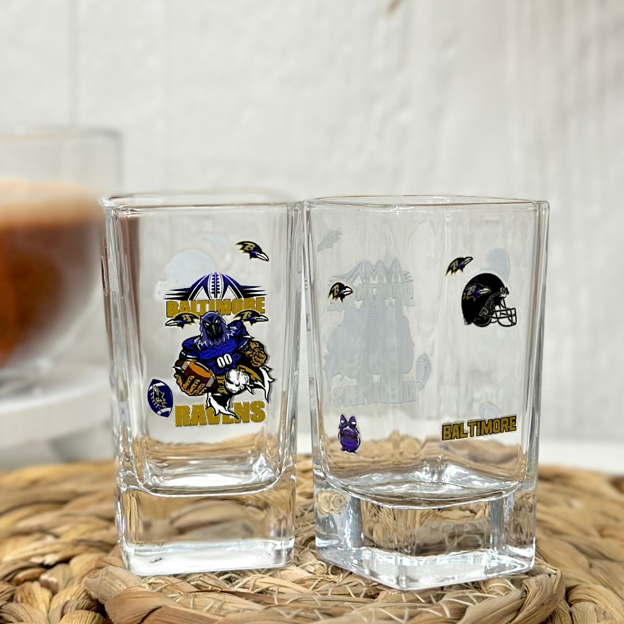 Baltimore Football Shot Glass