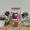 Christmas Charlie B, Snoop & Friends Glass Cup