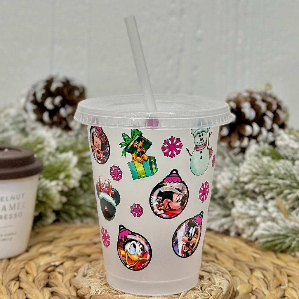 Christmas Cartoon Mouse Kids Cup
