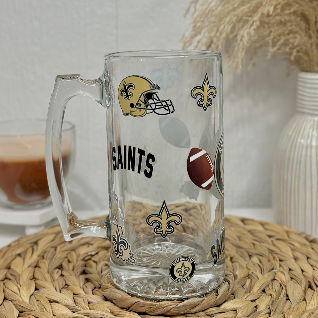 New Orleans Football Beer Mug