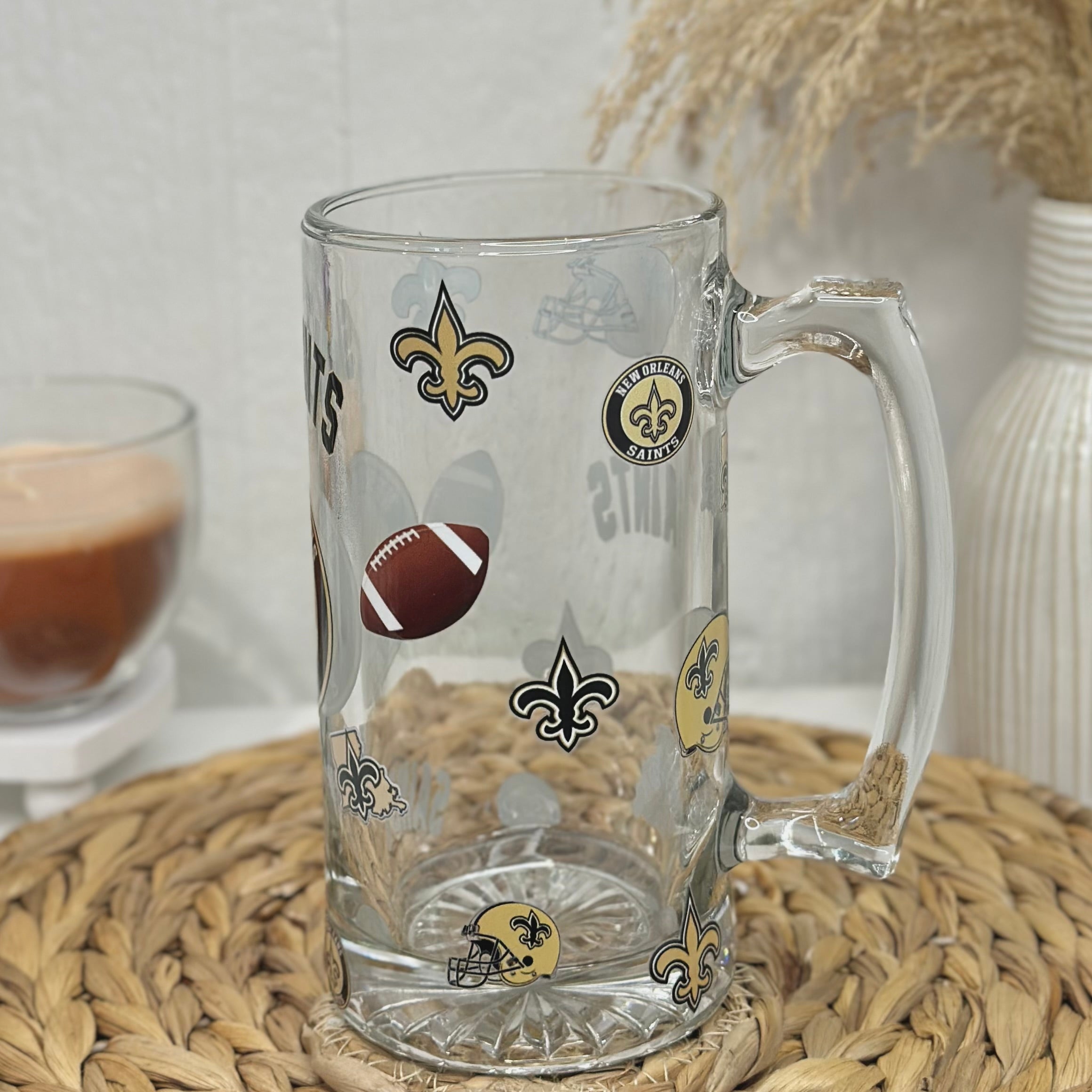 New Orleans Football Beer Mug