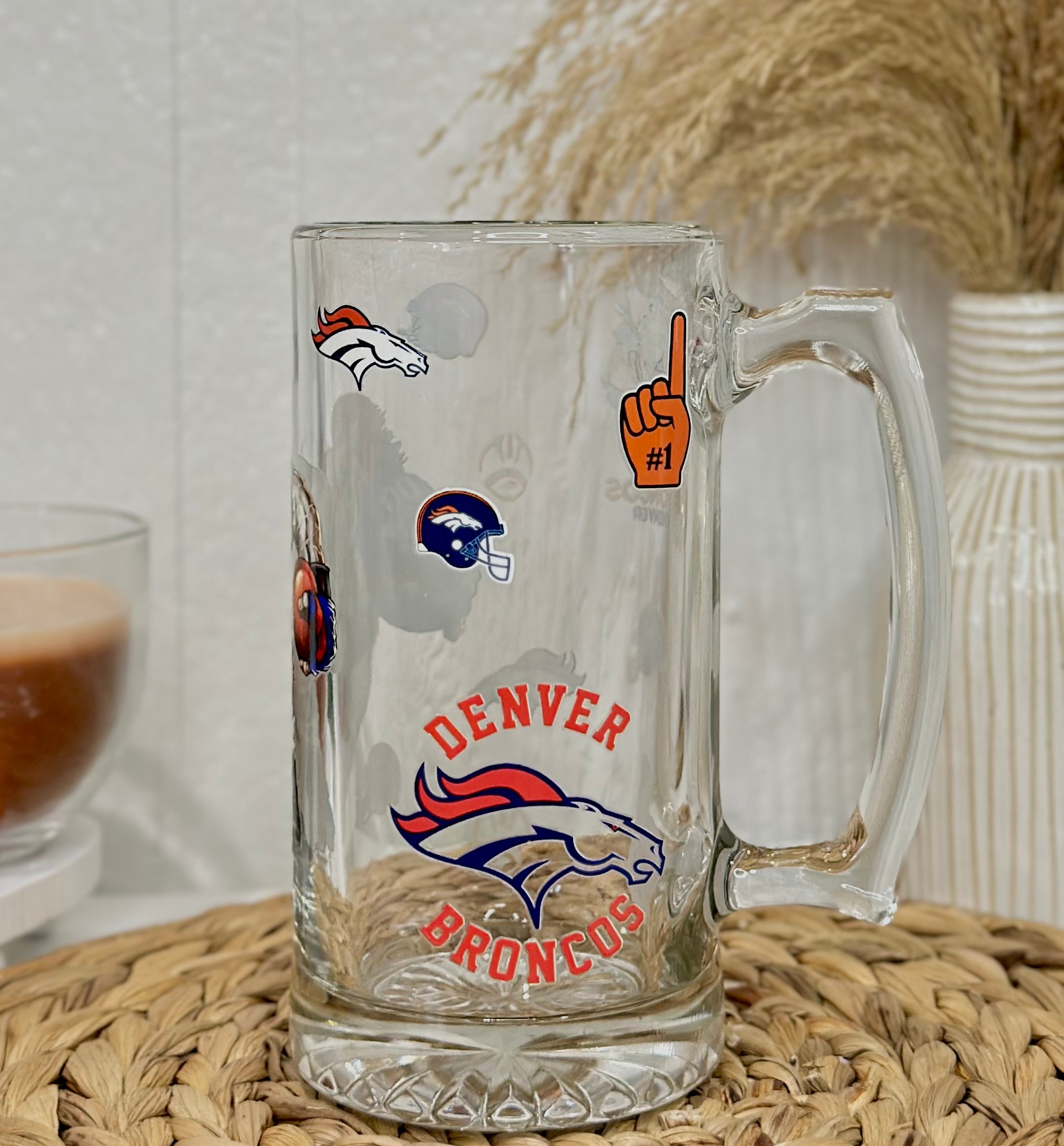 Denver Football Beer Mug